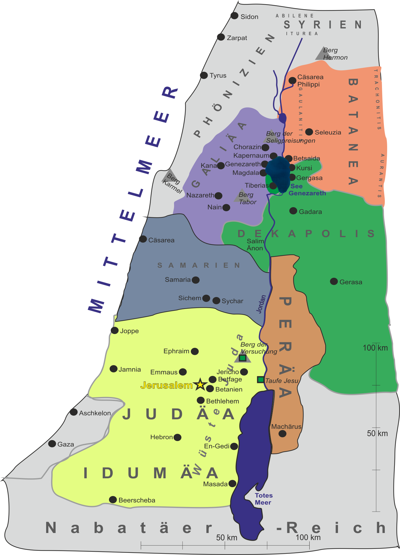 Neues Aus Israel Karte
